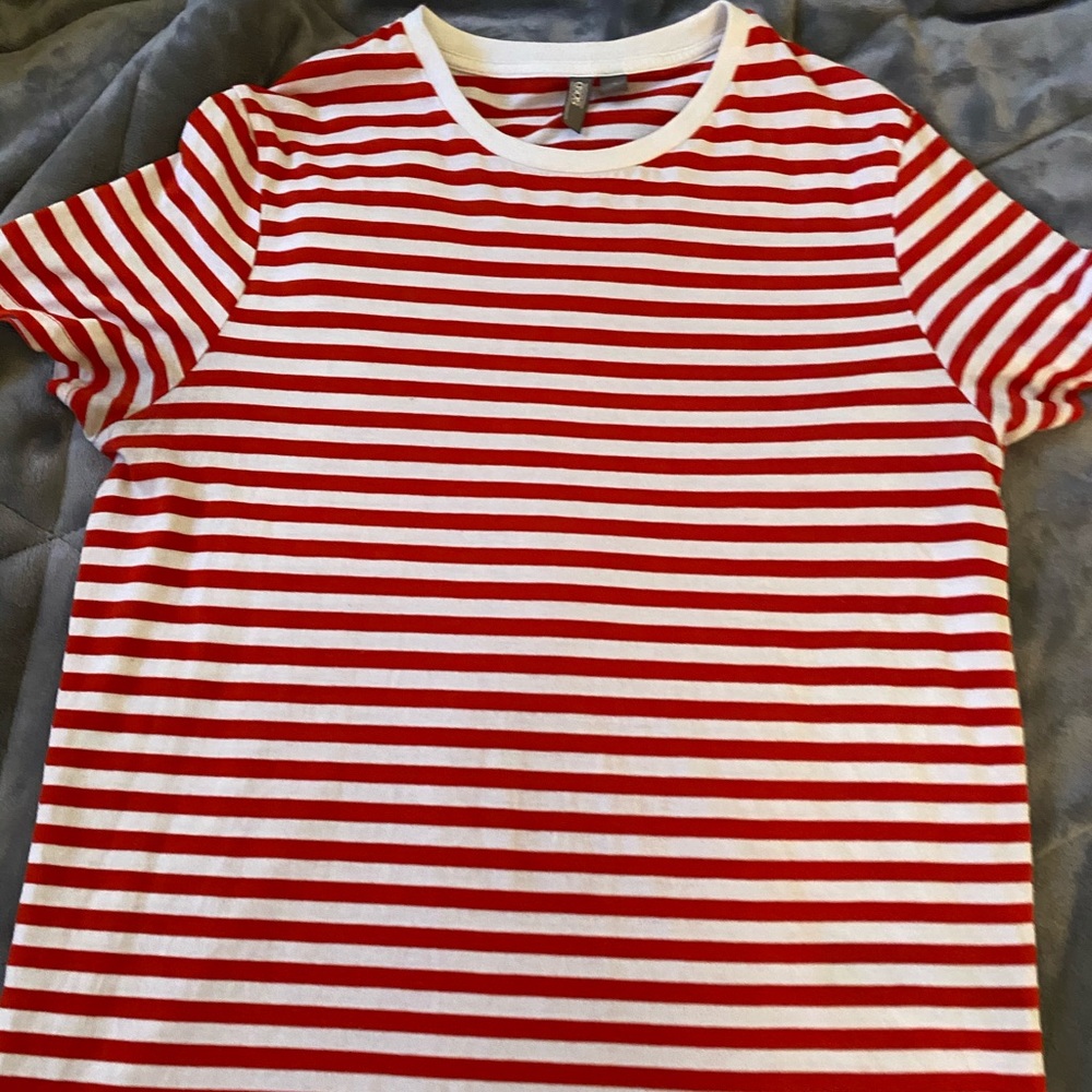 Red and White ASOS Shirt